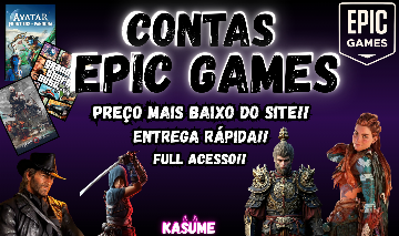 [PROMOÇÃO]CONTAS DA EPIC GAMES - ONLINE - FULL ACESSO - DIVERSOS JOGOS