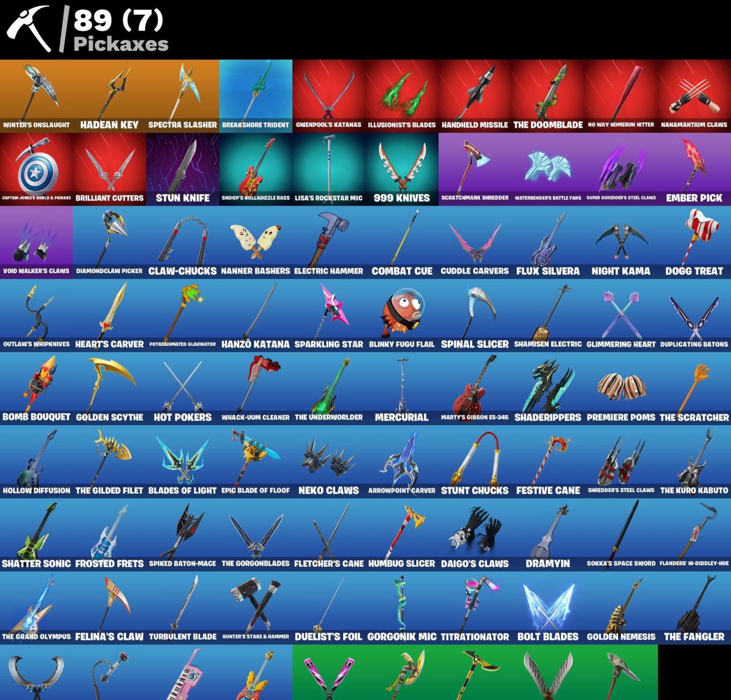 Conta Fortnite 64 SKINS/MARY JANE/SPIDER-MAN NO WAY/GOKY BLACK/SPIDER-MAN ZERO