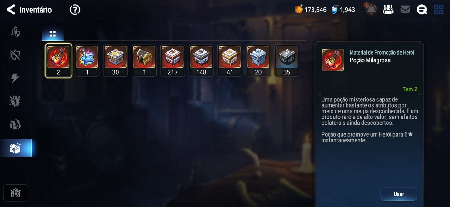 Conta Epic seven servidor Foundry varios personagens e história avançada