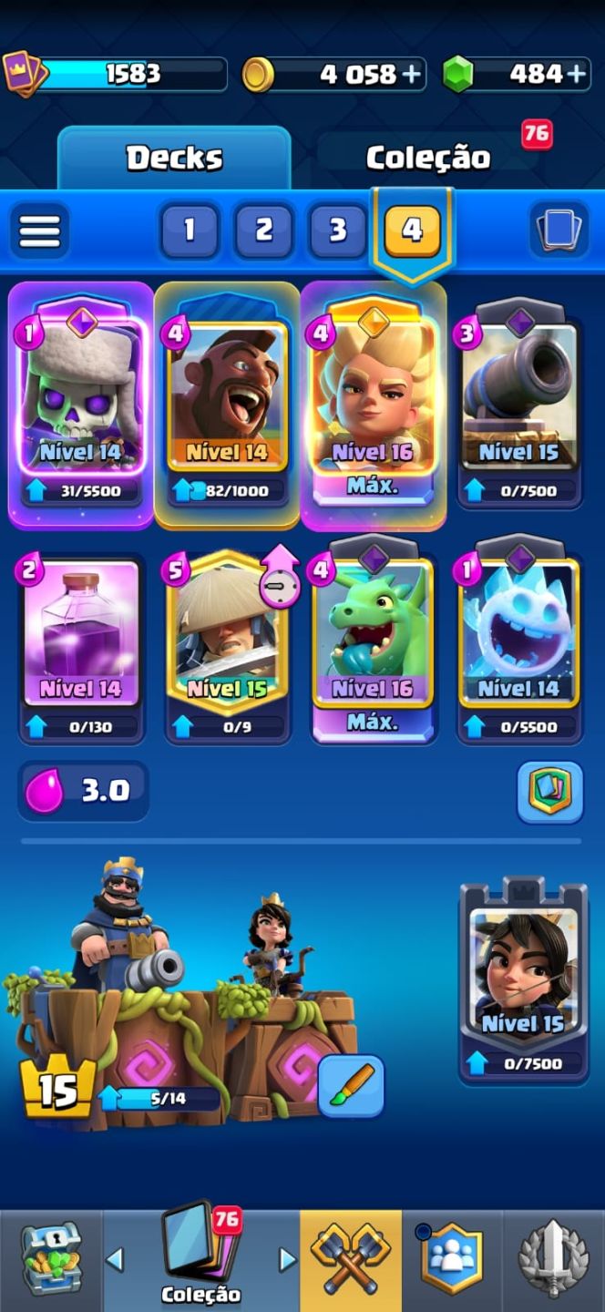 Conta Brawl stars e clash royale - Mesmo acesso
