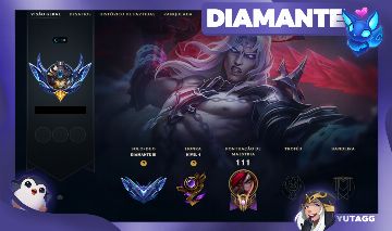 [SMURF EXALTADA] CONTA DIAMANTE 3 - VIEGO DE MIL REAIS + SKINS MITICAS E OUTRAS