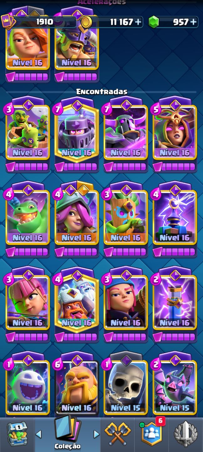 Conta Clash Royale 36 Full