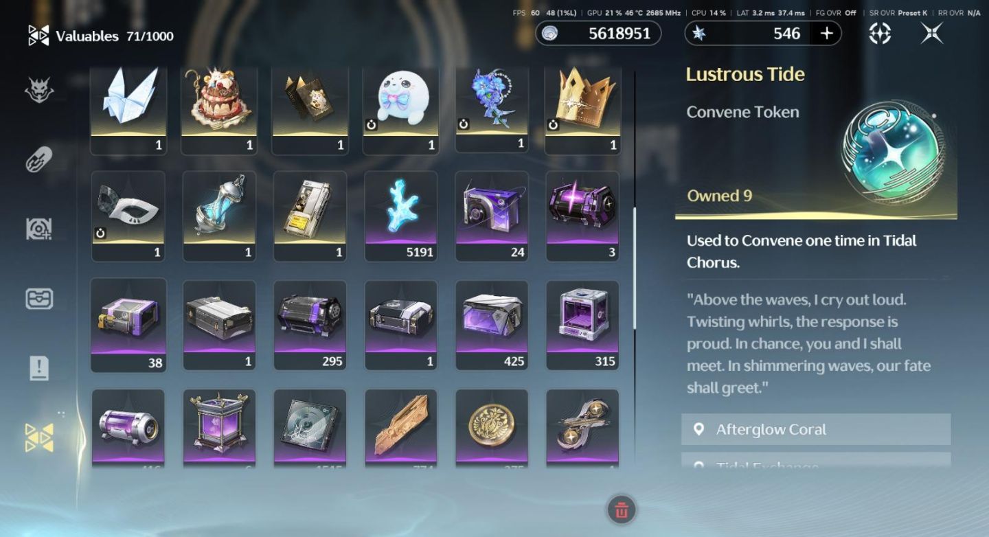 Wuthering Waves Super Conta Endgame Premium