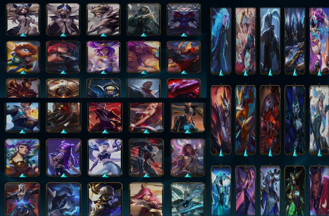 Lvl 577 | 581 Skins | Bordas, Icones de 2013, e Muito Mais...