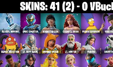 41 Skins | Marge Simpson | LISA | Chappell Roan | Yuki Yubari | 0 VB