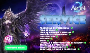 AION 2 | SERVIÇOS DE FARM, LEVEL, KINAH E CONTEÚDO PERSONALIZADO