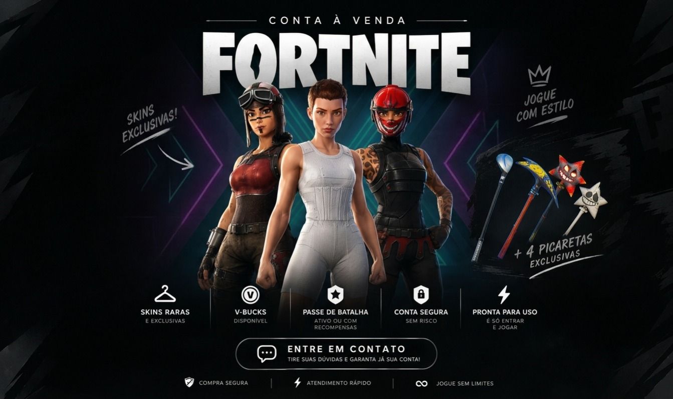 Conta de Fortnite muito barata, Renegade Raider, Eleven... (VALOR NEGOCIAVEL)