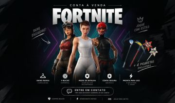 Conta de Fortnite muito barata, Renegade Raider, Eleven... (VALOR NEGOCIAVEL)
