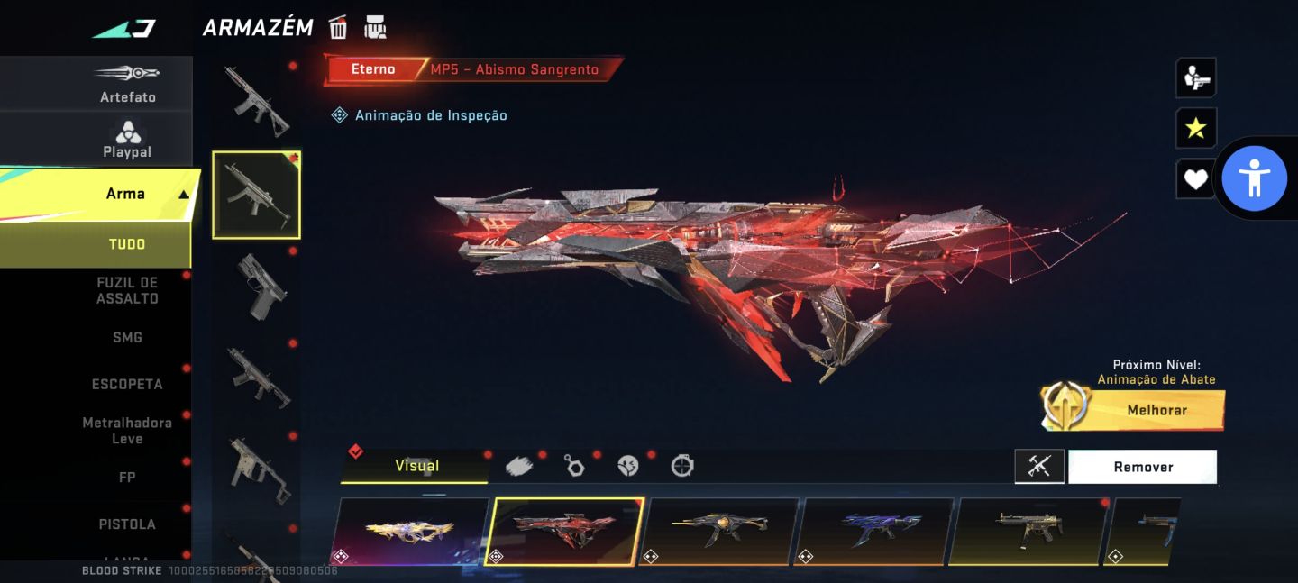 CONTA DE BLOOD STRIKE