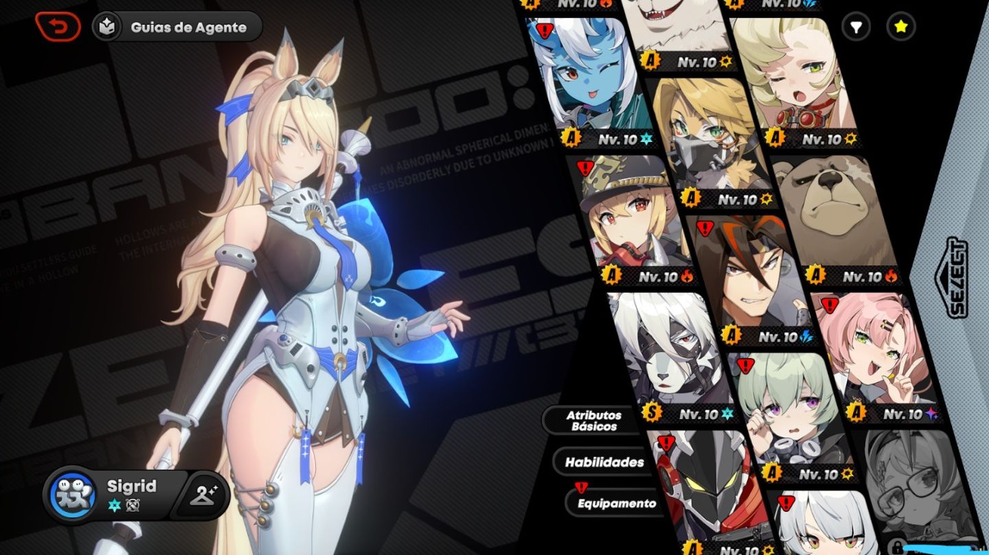 Conta Zzz Nv 50 com Phoenix, Remielle, Sigrid, Claret e Mais - 9 Rank S America