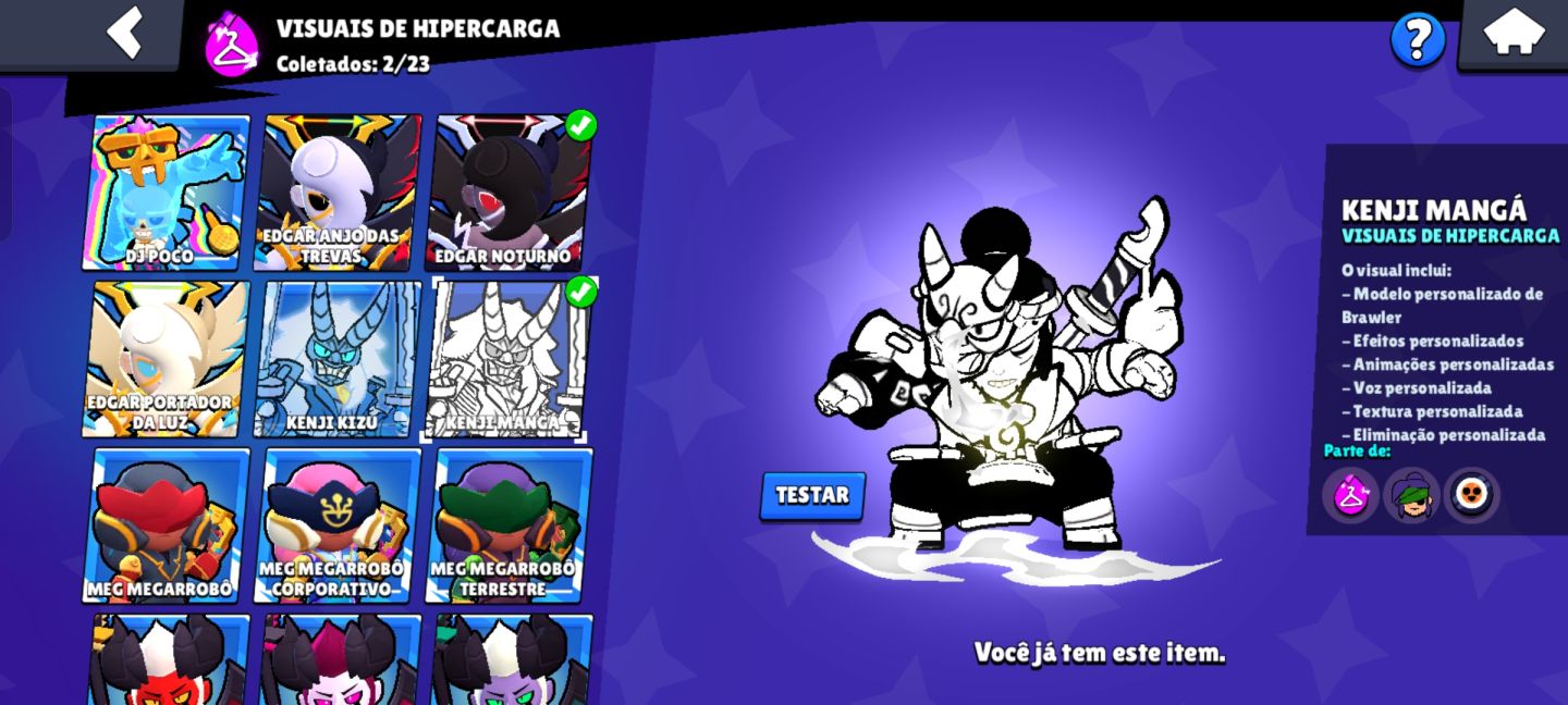 Melhor conta para upar rapido