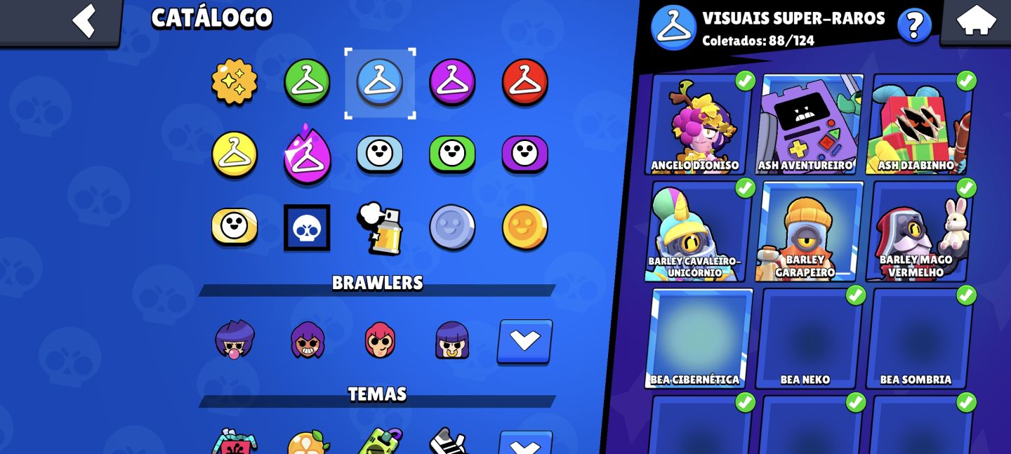 Conta Brawl Stars 100k troféus