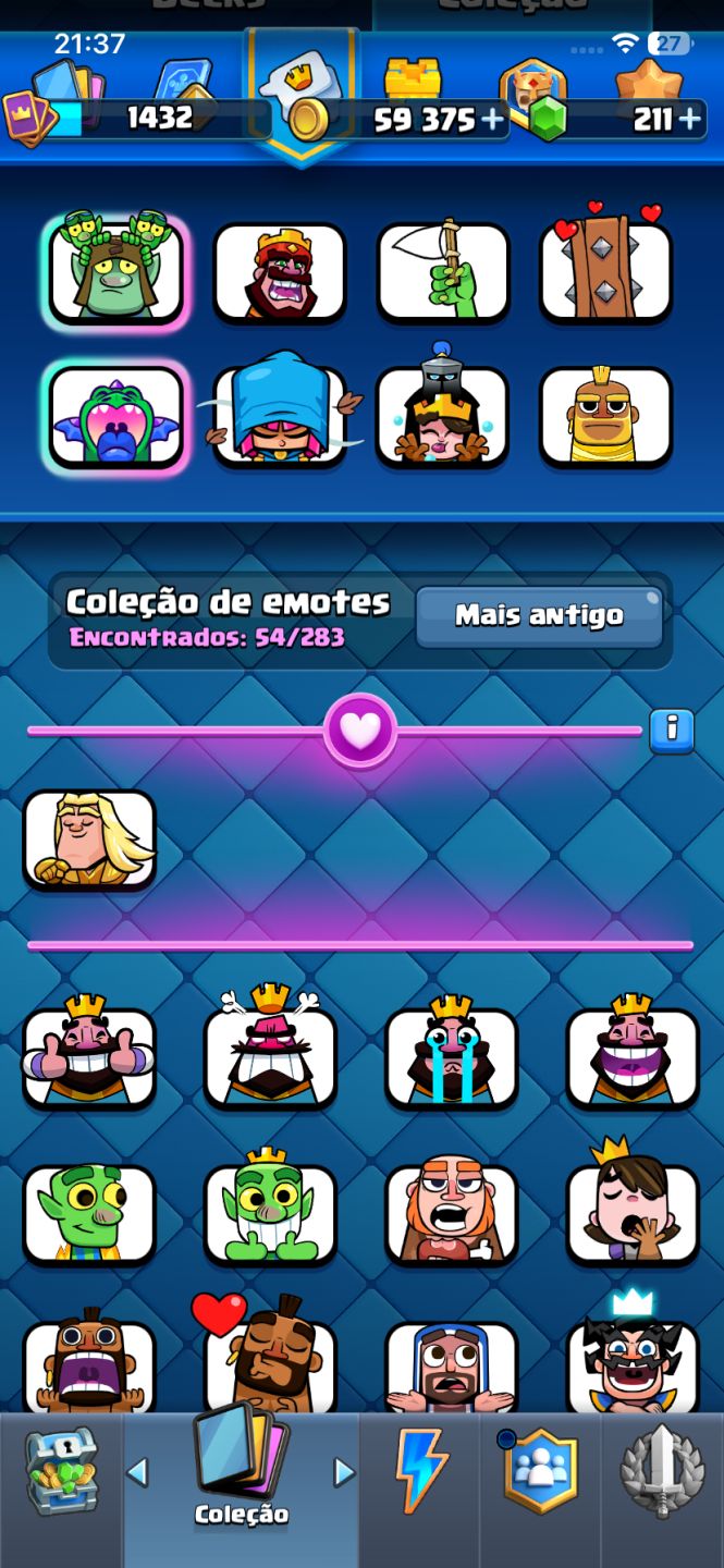 CONTA DE CLASH 8500 PERFEITA