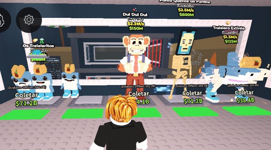 CONTA DE ROUBE UM BRANHOIT (ROBLOX)!