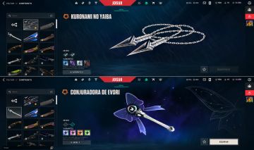 CONTA DE VALORANT COM MUITAS SKINS RARAS EVORI KURONAMI GAIA E MUITO MAIS