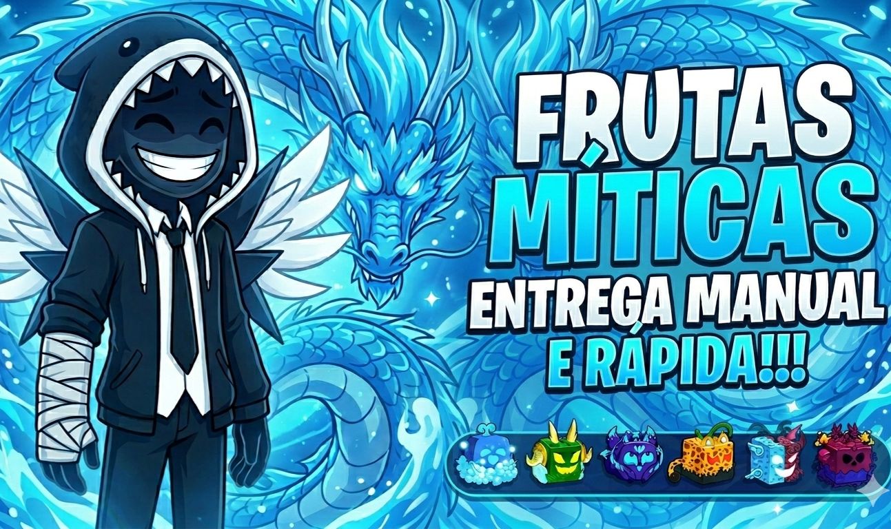 [PROMOÇÃO] FRUTAS FÍSICAS BLOX FRUITS ROBLOX [RUMBLE, CONTROL, KITSUNE]