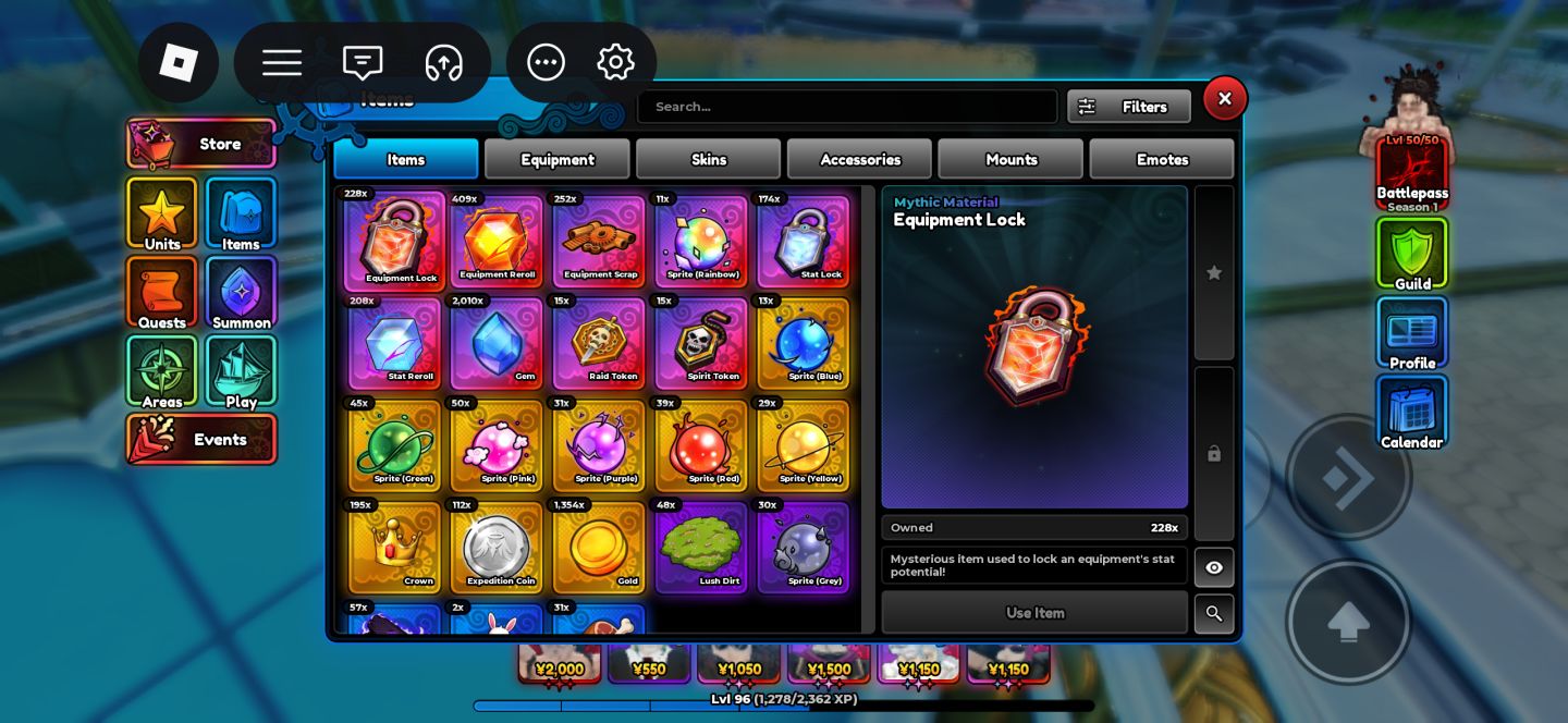 1 x CONTA DE ANIME EXPEDITIONS META (5 unbounds)