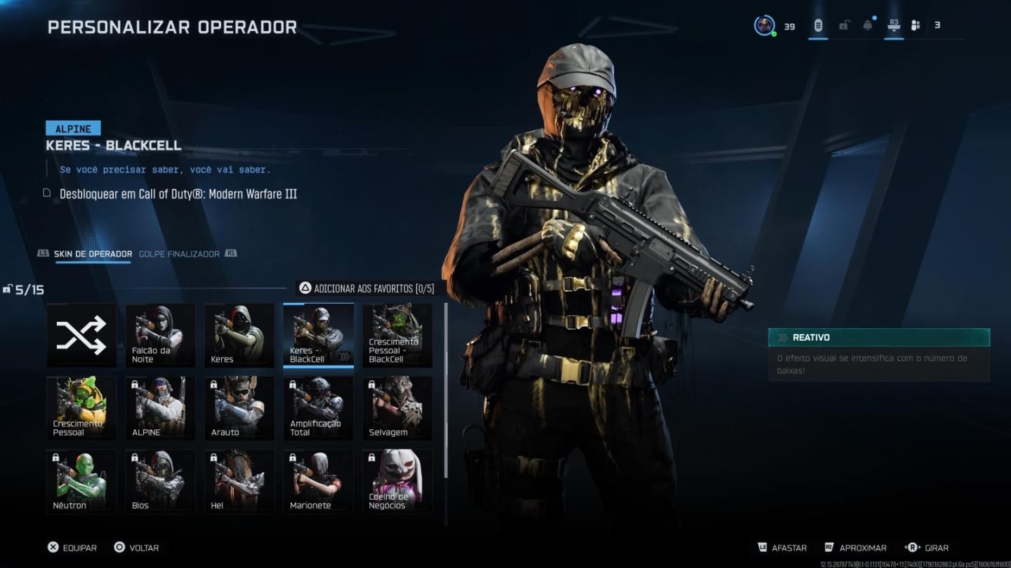 Conta warzone