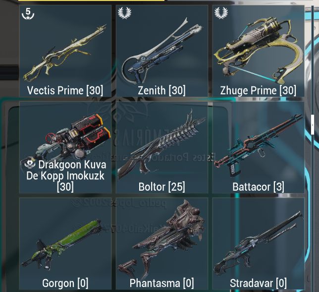 CONTA WARFRAME MR 21