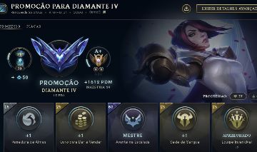 CONTA LOL DIAMANTE 4 COM 66% DE WINRATE E 30K DE ESSÊNCIA AZUL