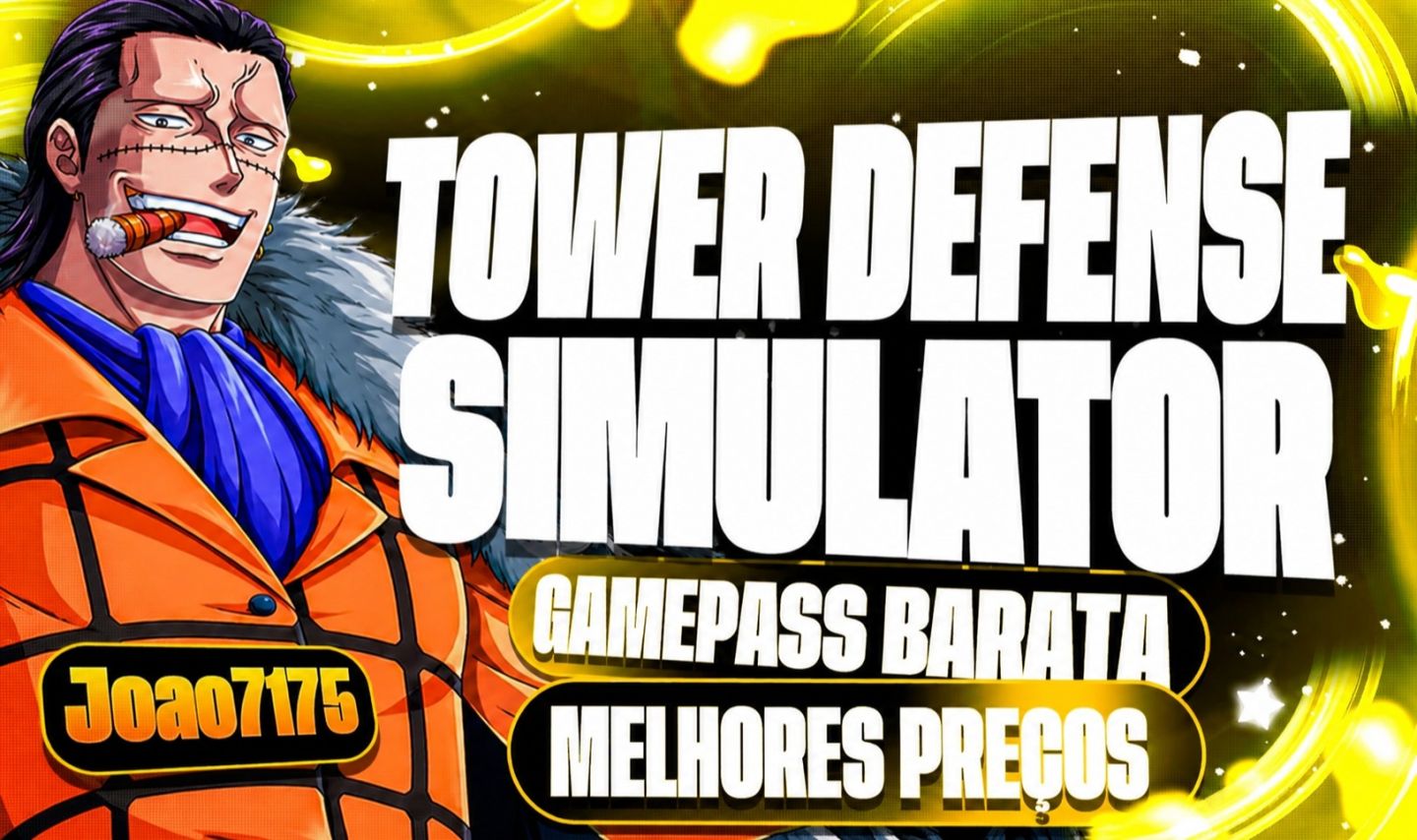 TOWER DEFENSE SIMULATOR (GAMEPASS) MELHORES PREÇOS (ROBLOX) TDS