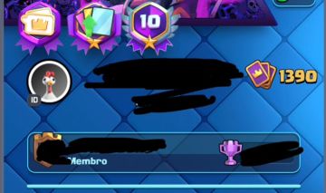 CONTA CLASH ROYALE COMPLETA | 10K TROFÉUS | 121/122 CARTAS | CAMPEÃO 1.414