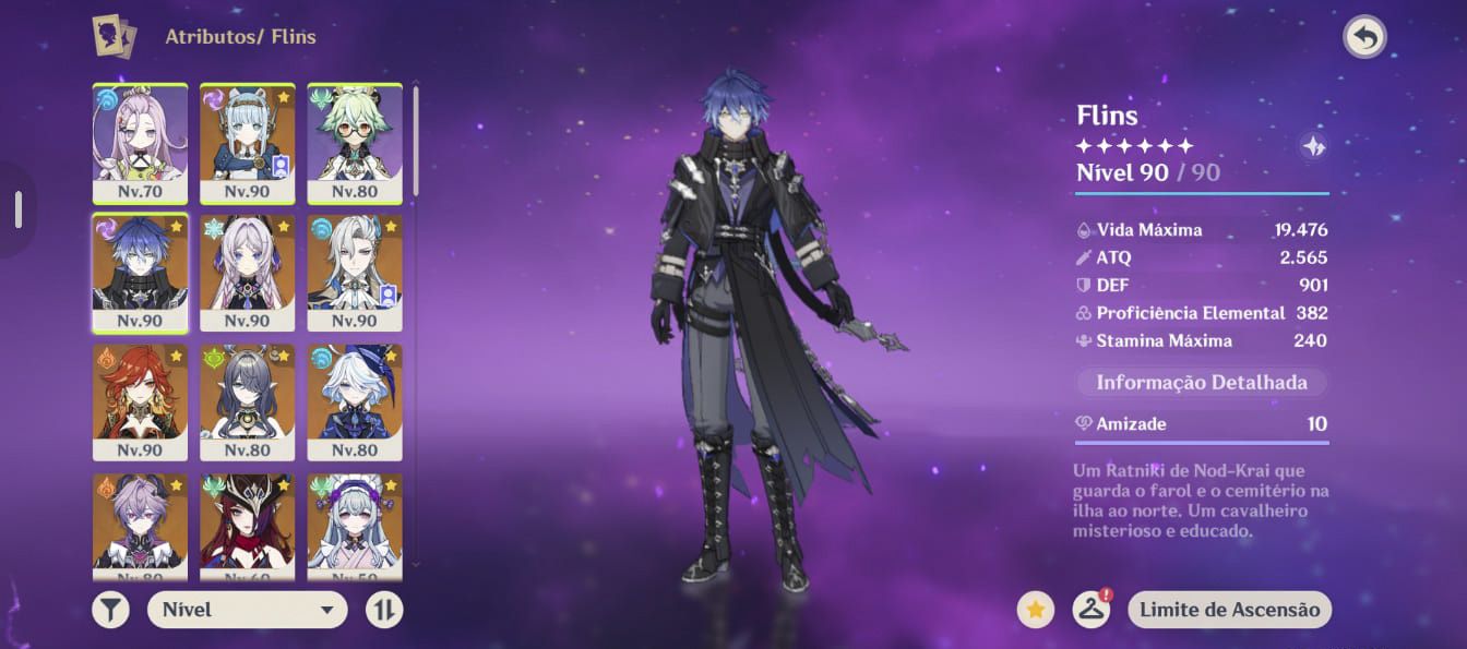 GENSHIN ER 56 - FLINS C2(BIS)+INEFFA C1(BIS)+ MAVUIKA(BIS)+CITLALI + HONKAI STAR