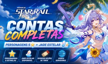 MELHORES CONTAS HONKAI: STAR RAIL - É possível alterar dados das contas.