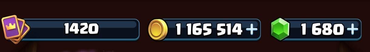 CONTA DE CLASH 8 ANOS 8K DE TROFEIS, 1KK DE GOLD 1 600 DE GEMAS