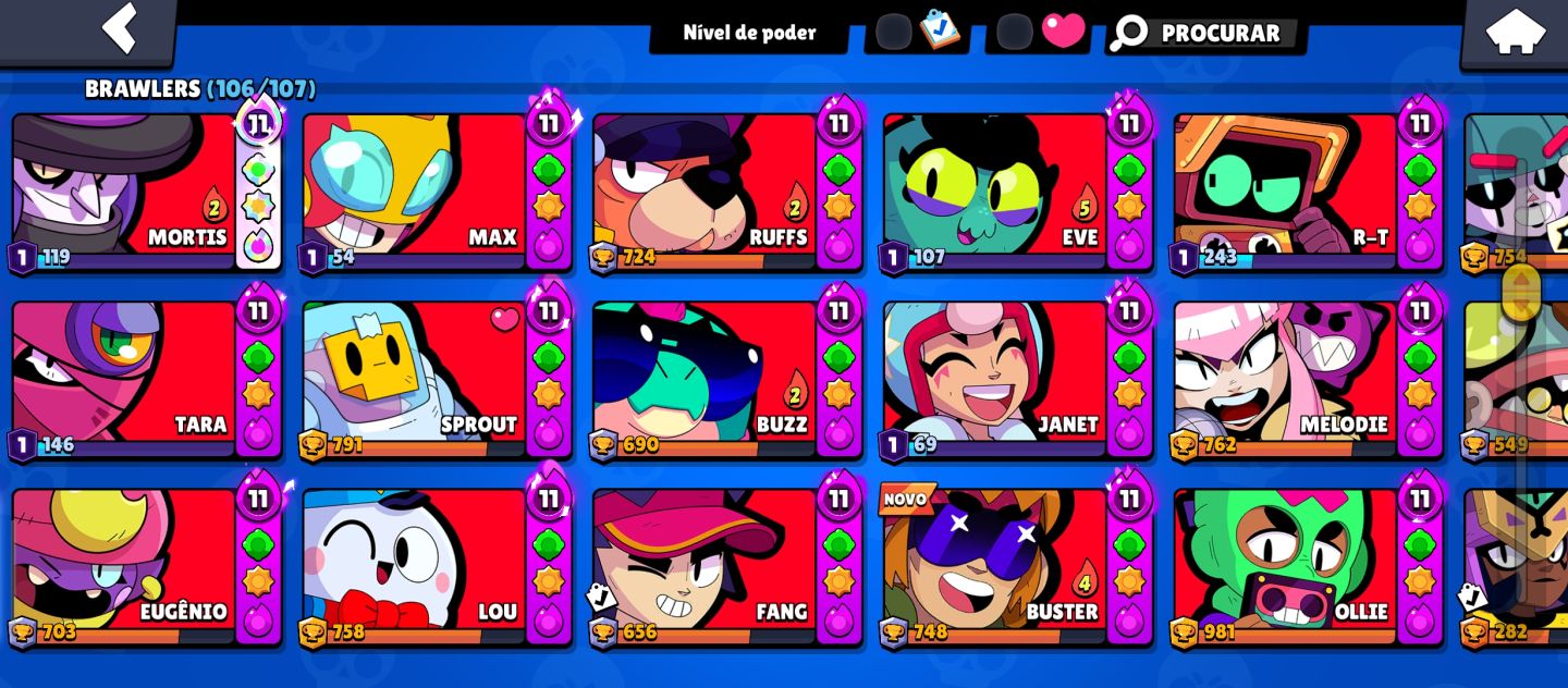 CONTA BRAWL STARS 2026 SAINDO NO PRECINHO