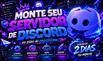 CRIO SEU SERVIDOR DO DISCORD