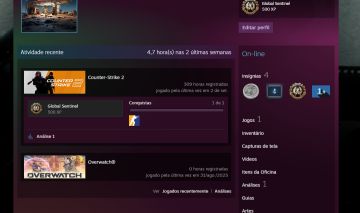 CONTA STEAM PREMIER DO CS2