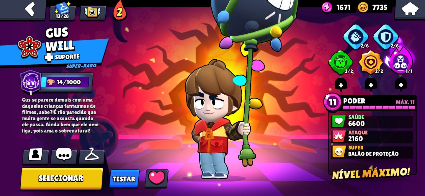 CONTA BRAWL STARS TOP