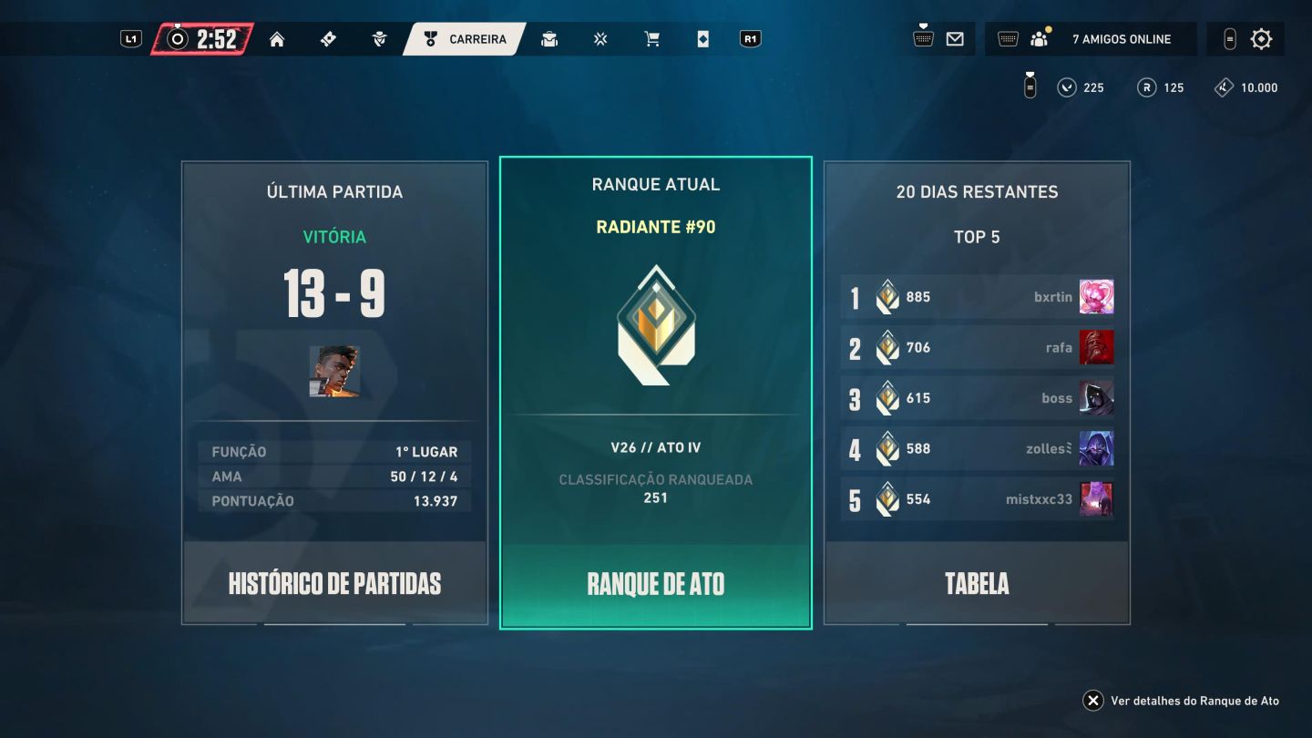 ELO JOB VALORANT CONSOLE