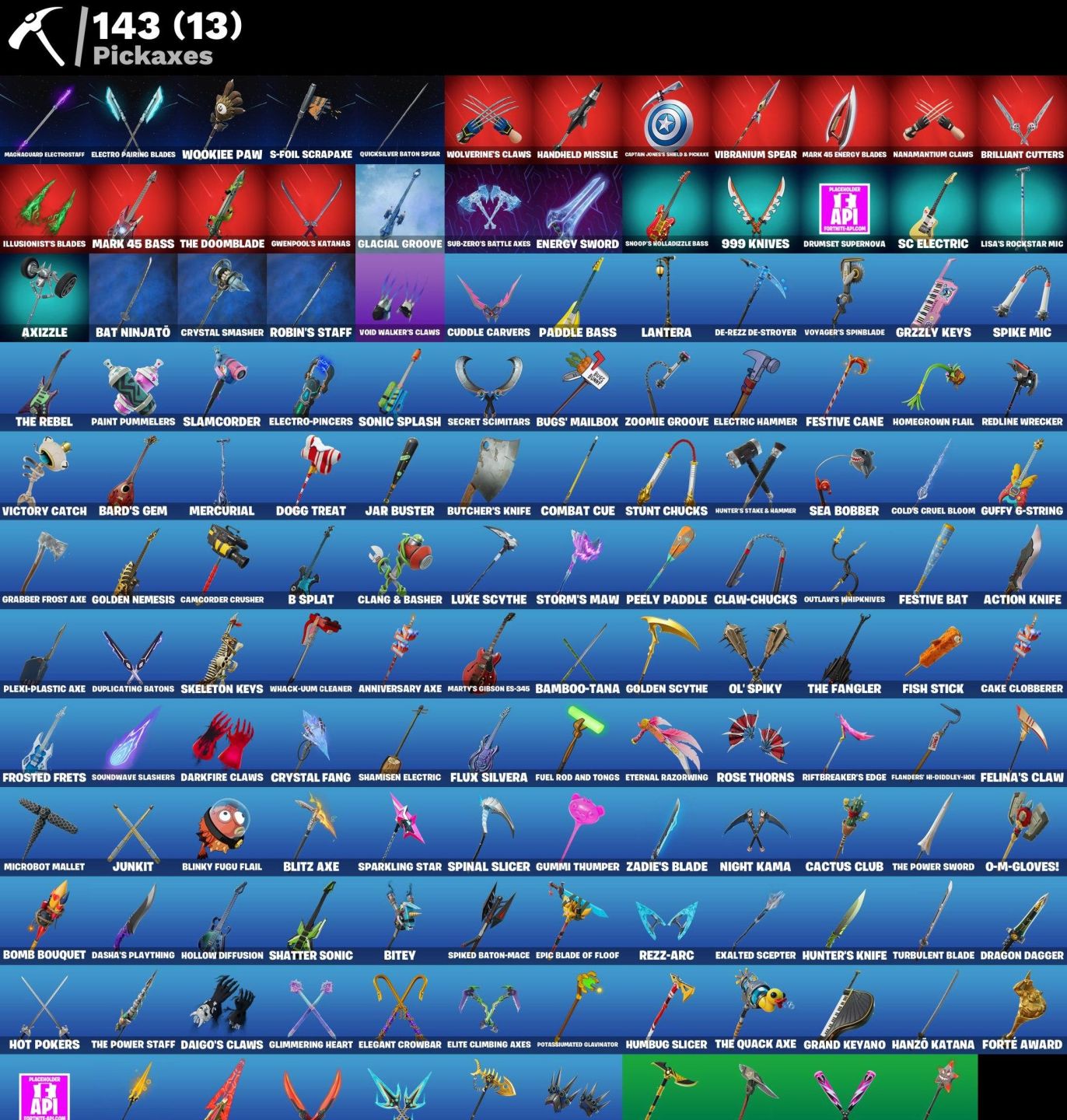 Conta FORTNITE 85 SKINS/SNOOP DOG/PERNA LONGA/GWNPOLL/MARTY MCFLY