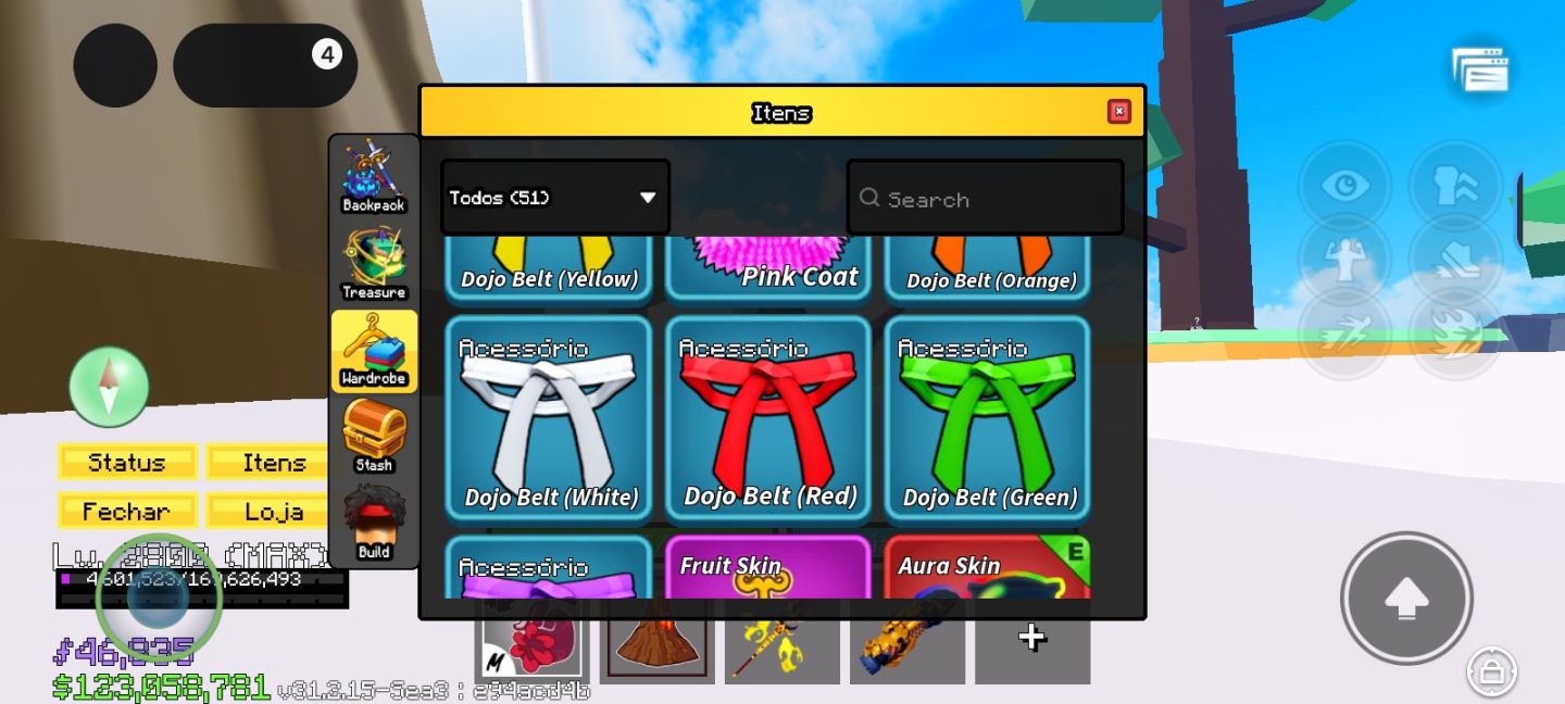 CONTA BLOX FRUITS INSANA PRO PVP! PREÇO A NEGOCIAR. SÓ VEM!