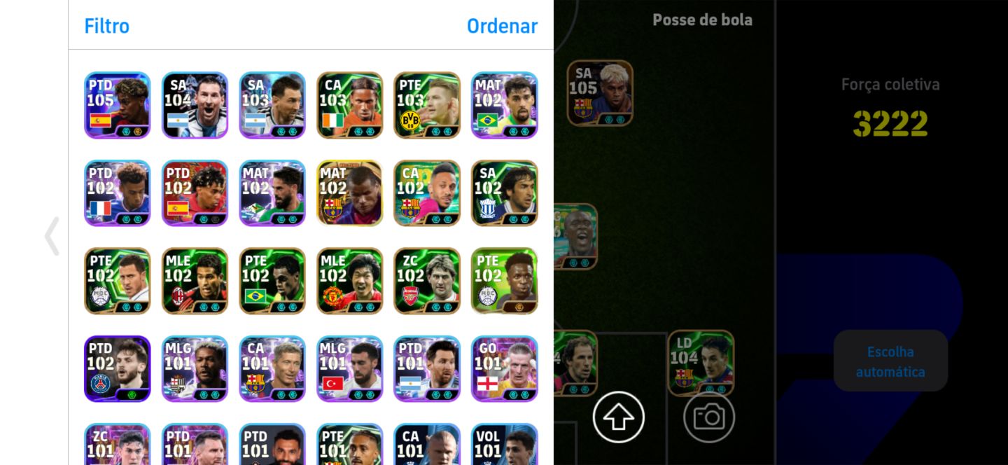 Conta com Neymar, Yamal, Forlan, Cruyff, Seedorf e full brasileirão