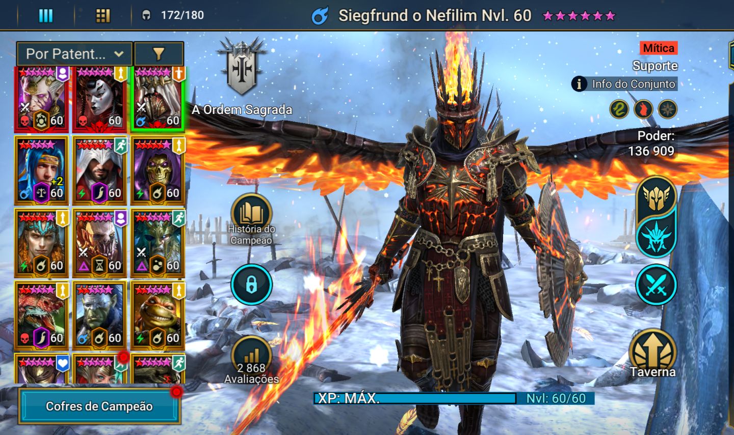 Galathir + Sieg e Mykage + Odin++ gnut