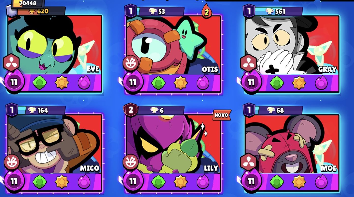 CONTA DE BRAWL STARS CRIADA EM 2019 MUITO RARA!