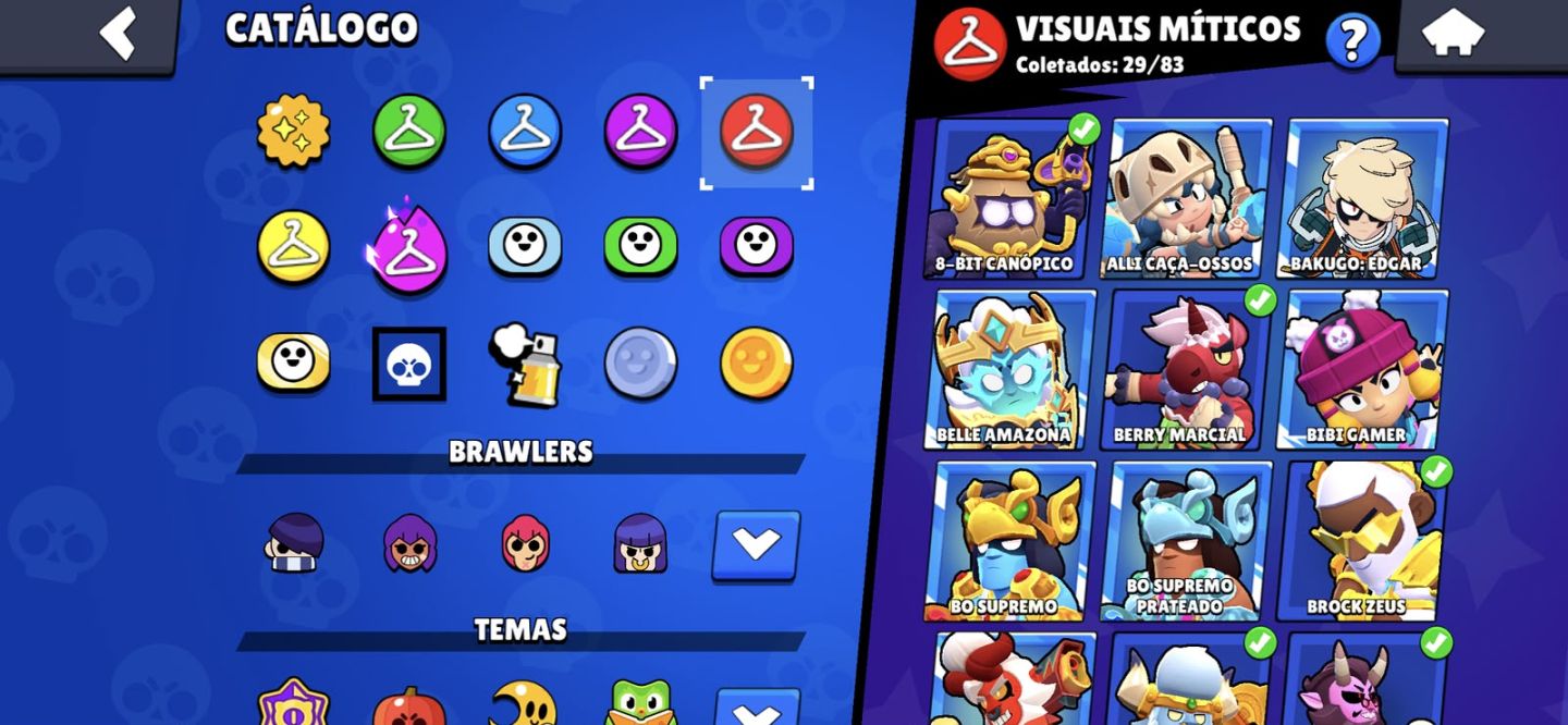 Conta de Brawl Stars Quase Full, Já Pegou Mestre.