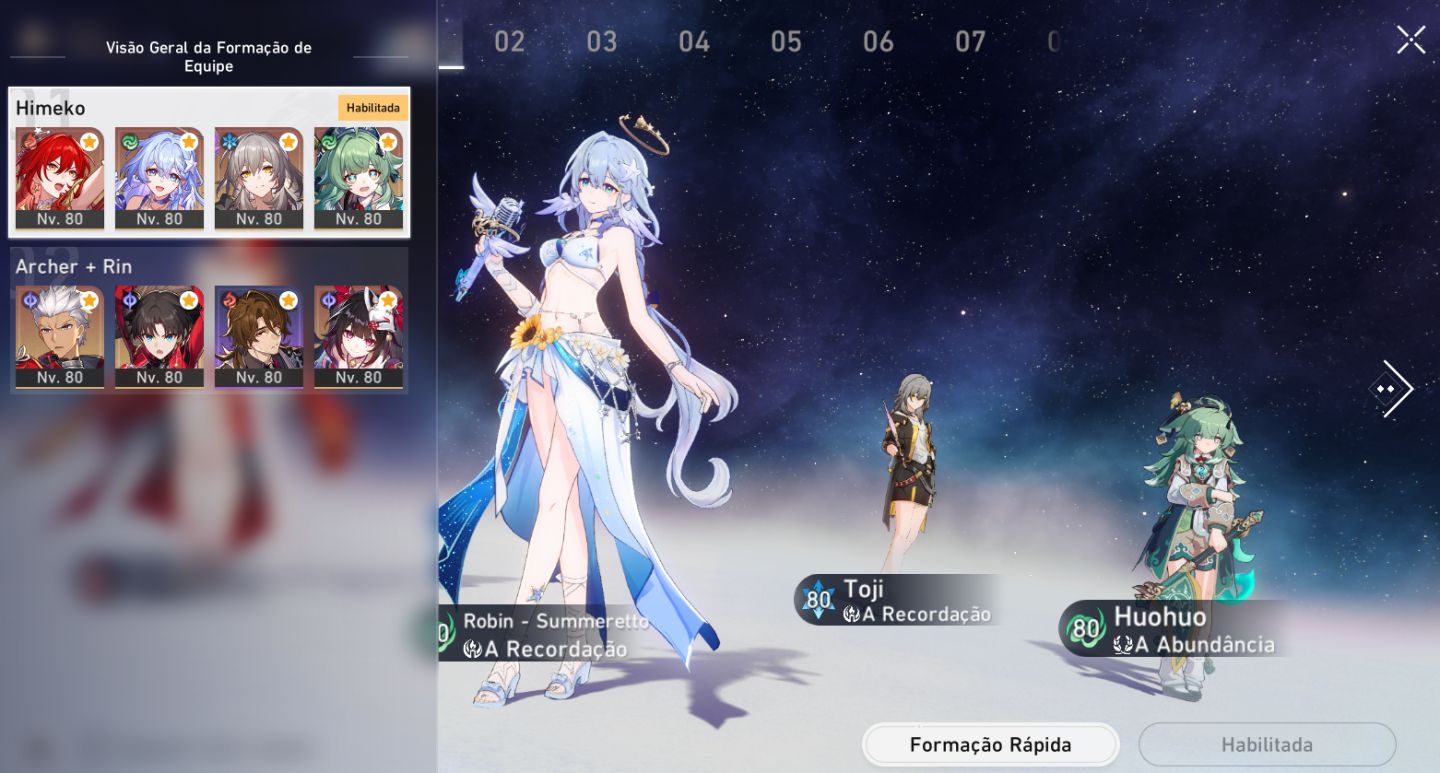 Conta Honkai Star Rail Himeko Nova S1+ cone | Collab + T5