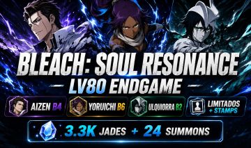 BLEACH SOUL RESONANCE | AIZEN B4 + ULQUIORRA B2 | SSR LIMITADOS + STAMPS