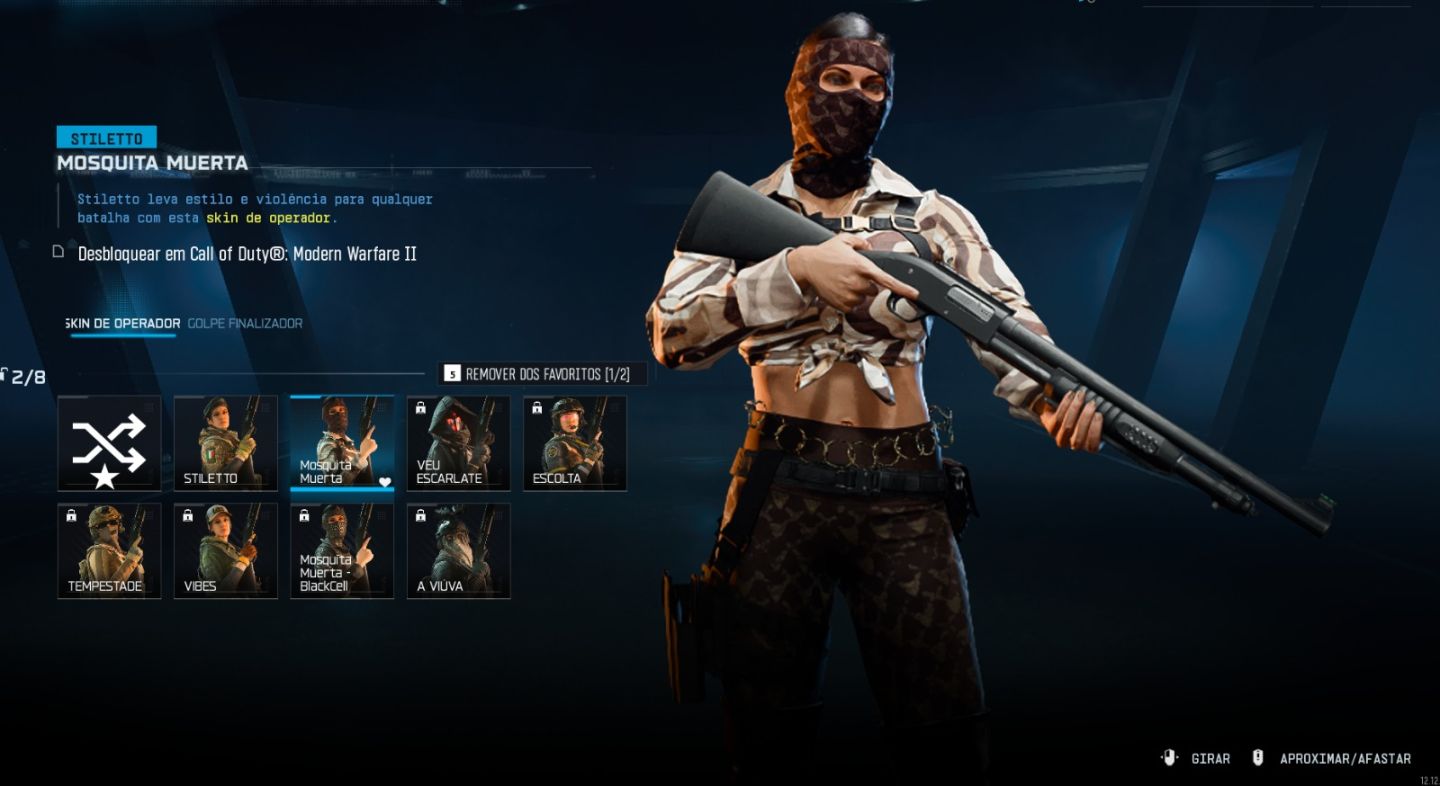 CONTA DE WARZONE / NICK MINAJ / PAUL ATRIEDES / LARA CROFT / IRIDESCENTES