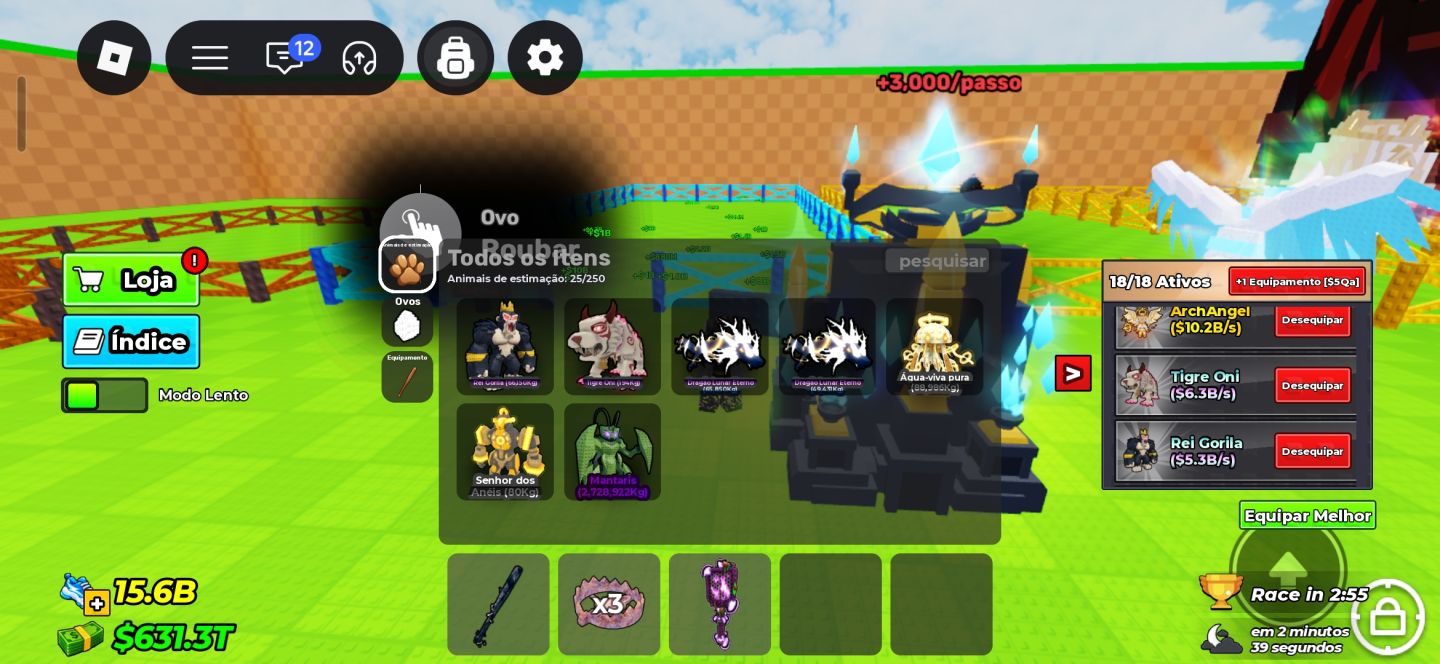 Promoção conta roblox!!! 10k de rubux gastos