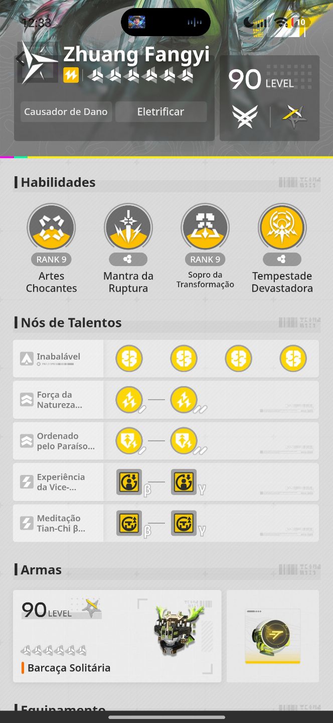 Conta AKE com vários personagens e armas assinaturas