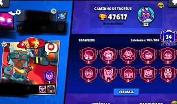 Conta com 47k de troféus muito rara