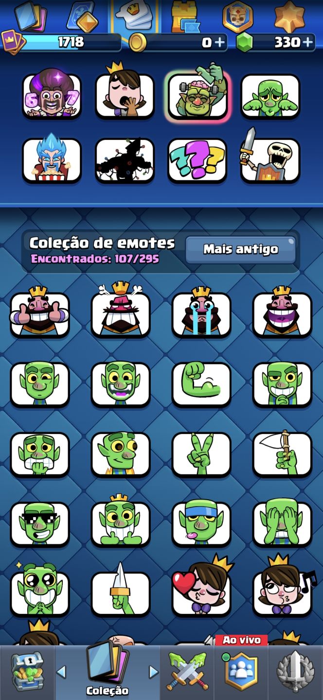 Conta OP de Clash Royale 13000 troféus 7 anos
