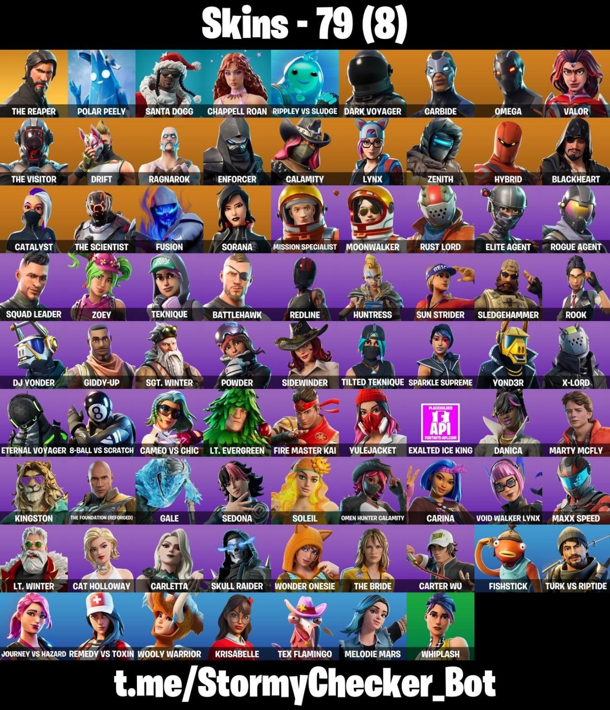 CONTA FORTNITE COM CEIFADOR S3, OMEGA, ATEMPORAL & 79 SKINS ANTIGAS RARAS