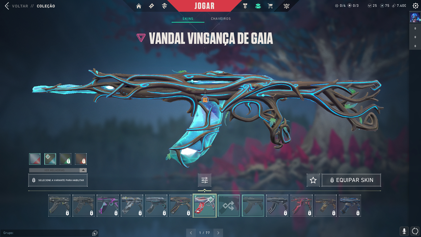 CONTA COM VANDAL GAIA FULL ACESSO