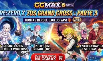 PROMOÇÃO !! CONTAS COLLAB+RELIQUIA 7DS x RE ZERO